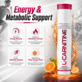 BIONIK NUTRITION L-Carnitine Effervescent Tablets supplement facts panel