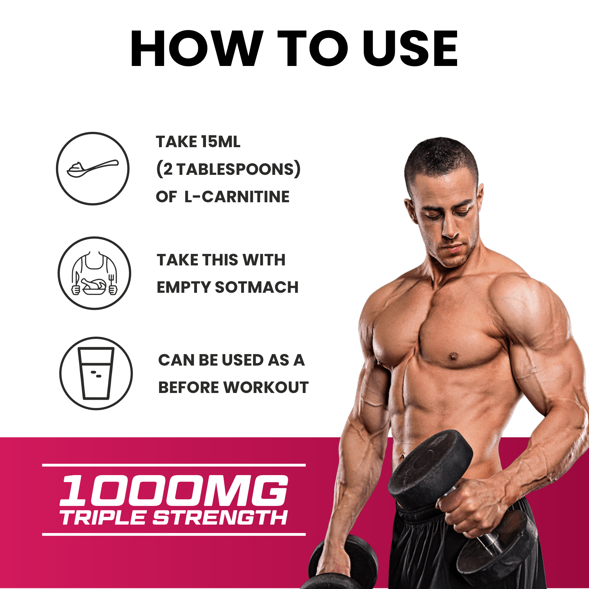BIONIK NUTRITION L-Carnitine Liquid 4000 mg | Mix Fruit Punch | 450 ml