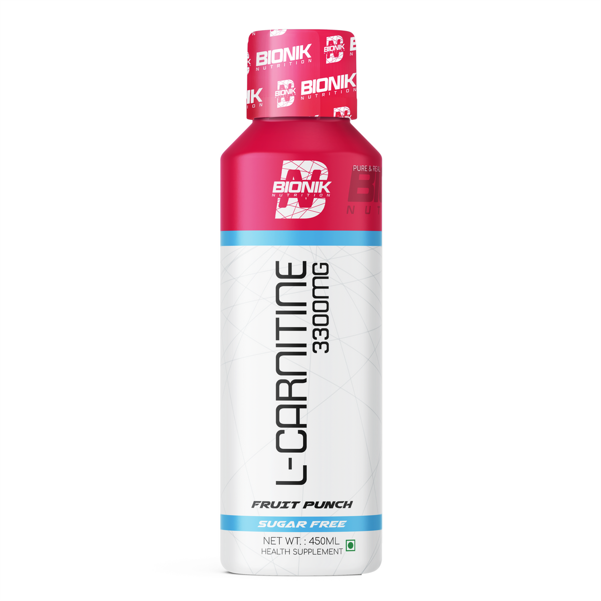 BIONIK NUTRITION L-Carnitine Liquid 3300mg L-Carnitine – Mix Fruit Punch
