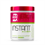 BIONIK NUTRITION EAA Essential Amino Acids supplement in watermelon flavor, 300g jar with colorful label and scoop of powder.