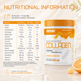 BIONIK NUTRITION Marine Collagen supplement with hyaluronic acid and glutathione in 250g container, natural marine collagen supplement.