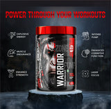 BIONIK NUTRITION Warrior Zone Pre-Workout supplement in 300g container, featuring Lusty Tango flavor and athletic packaging.