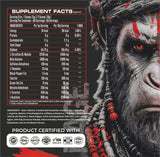 BIONIK NUTRITION Warrior Zone Pre-Workout supplement 300g jar with label in Lusty Tango flavor, ready for fitness use.