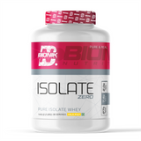 BIONIK NUTRITION isolate whey protein powder in a 1kg container, a high-quality protein supplement for muscle recovery.