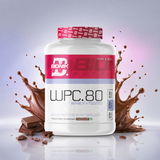 BIONIK NUTRITION WPC 80 Whey Protein Concentrate container with label highlighting Ashwagandha and Tribulus, 1kg protein supplement
