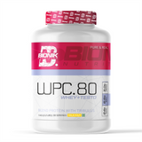 BIONIK NUTRITION WPC 80 Whey Protein Concentrate supplement in 1kg container with Ashwagandha and Tribulus.