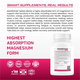 BIONIK NUTRITION Magnesium Glycinate Tablets 2000 mg bottle with 60 tablets, dietary supplement for magnesium intake.