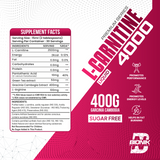 BIONIK NUTRITION L-Carnitine Liquid weight management supplement in 450ml bottle with mix fruit punch flavor.