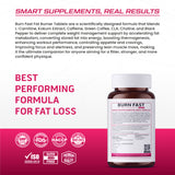 BIONIK NUTRITION Burn Fast Fat Burner Tablets image 5