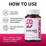 BIONIK NUTRITION Burn Fast Fat Burner Tablets image 9