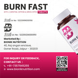 BIONIK NUTRITION Burn Fast Fat Burner Tablets image 8