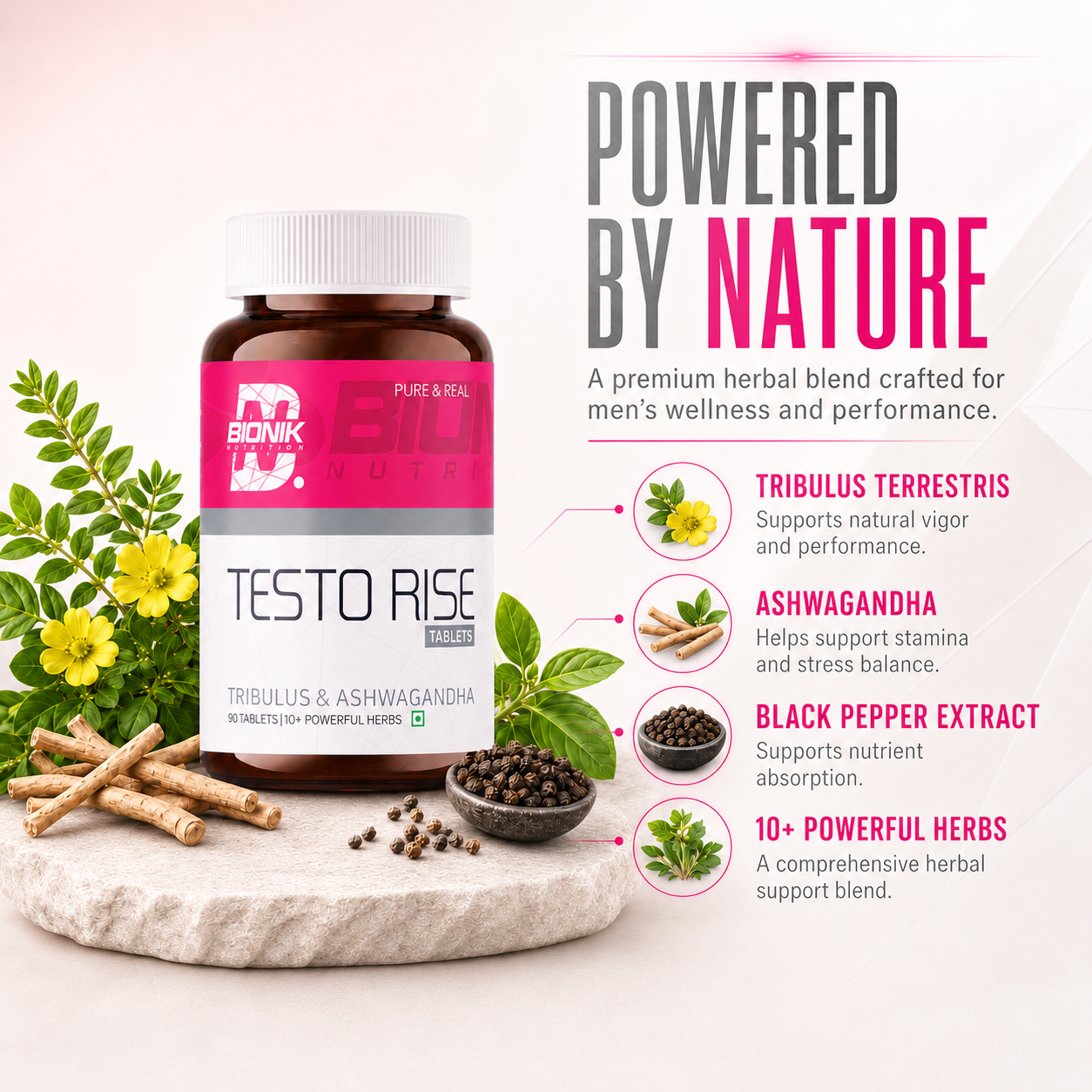 BIONIK NUTRITION Testorise Tablets image 2