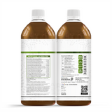 Goldenroot DiaFree Ayurvedic herbal juice bottle with neem, karela, and jamun, 500 ml, natural herbal wellness supplement.