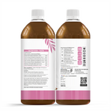 Goldenroot Organic Fruit Juice in a 500ml bottle, designed for weight wellness and fat reduction by Bionik GoldenRoot.