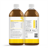 GoldenRoot organic fruit juice bottle labeled Bionik GoldenRoot Gut Cleanse Juice for digestive wellness, 500 ml.