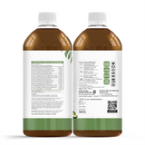 GoldenRoot DiaFree herbal organic fruit juice in a 500ml bottle, promoting sugar wellness support with natural ingredients.