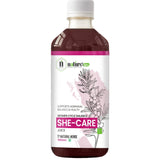 Nature's Hive She Care Herbal Juice in 1L bottle, showcasing the herbal ingredients and vibrant label design.