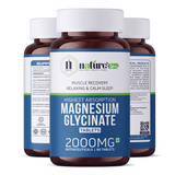 Nature's Hive Magnesium Tablets, 60-count, vitamins and minerals supplement with natural magnesium in a clear bottle.