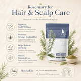 Organic rosemary leaf powder from The Bharat Origin in a 100g package, showing fine green herbal powder in a clear container.